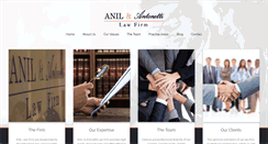 Desktop Screenshot of anil-antonetti.com